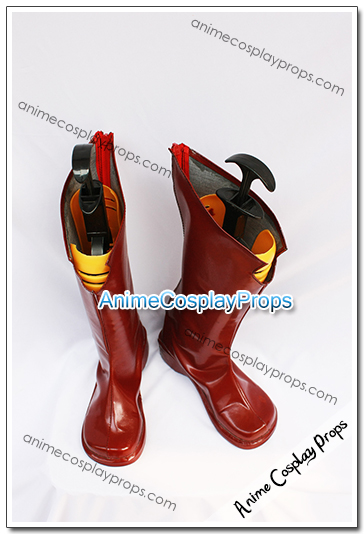 Red Cosplay Shoes Cosplay Boots 06