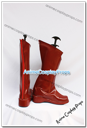 Red Cosplay Shoes Cosplay Boots 06