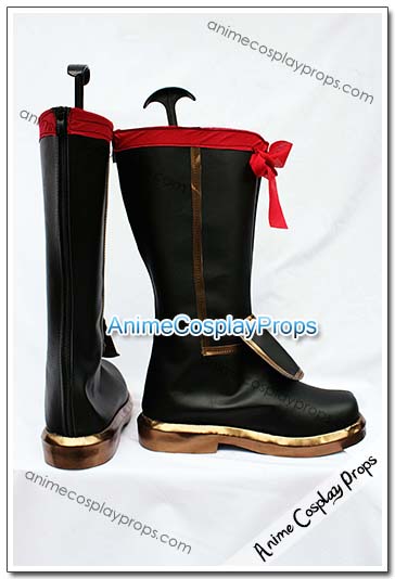 Samurai Warriors Kanetsugu Naoe Cosplay Boots 01