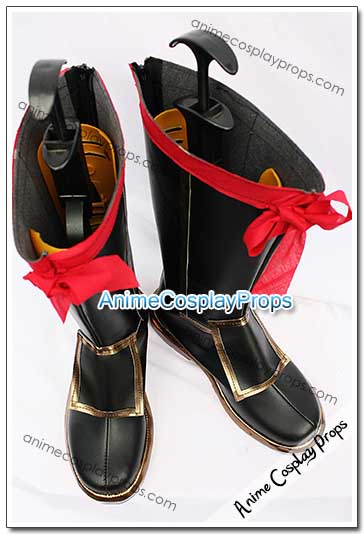 Samurai Warriors Kanetsugu Naoe Cosplay Boots 01