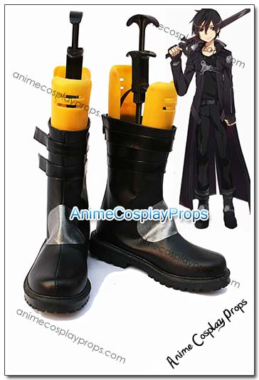 Sword Art Online Kirito Cosplay Boots 01