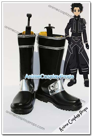 Sword Art Online Kirito Cosplay Boots 04