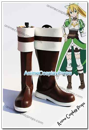 Sword Art Online Lyfa Cosplay Boots 01