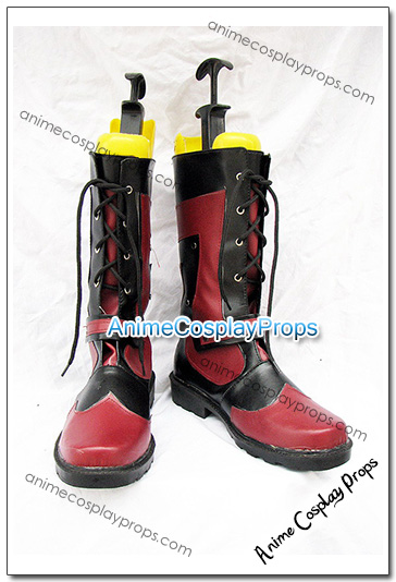 Tales Of The Abyss Luke Fon Fabre Cosplay Boots 02