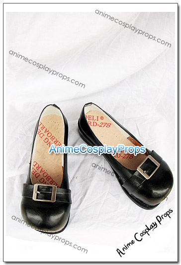 The Adventures Of Pinocchio Black Cosplay Boots 01