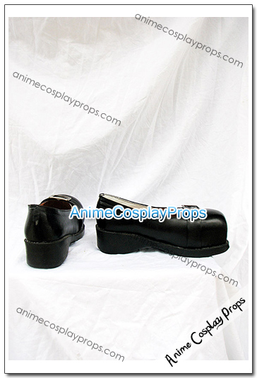 The Adventures Of Pinocchio Black Cosplay Boots 01