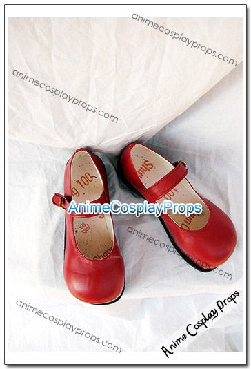 The Adventures Of Pinocchio Red Cosplay Boots 01