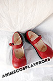 The Adventures Of Pinocchio Red Cosplay Boots 01