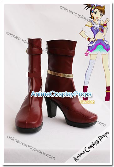 The Idolmaster Ami Futami Cosplay Boots 01