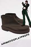 The King Of Fighters Kyo Kusanagi Cosplay Boots 01