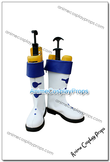 The Legend Of Sun Knight Leaf Knight Cosplay Boots 01