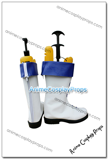 The Legend Of Sun Knight Leaf Knight Cosplay Boots 01