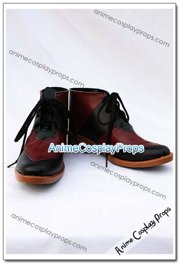 Tiger And Bunny Red Cosplay Boots 01