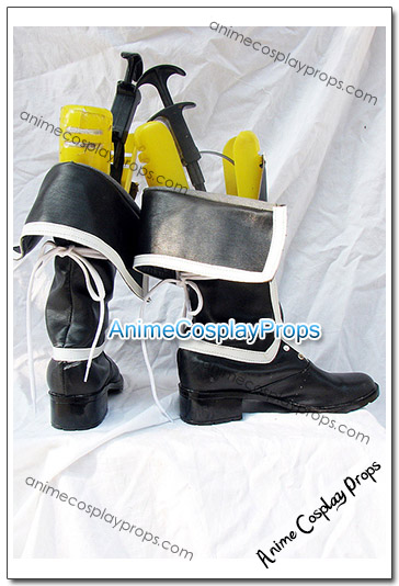 Togainu No Chi Ganji Cosplay Boots 01