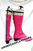 Tokusou Sentai Dekaranger Pink Cosplay Boots 01