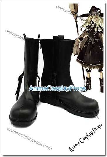 Touhou Project Marisa Kirisame Cosplay Boots 01