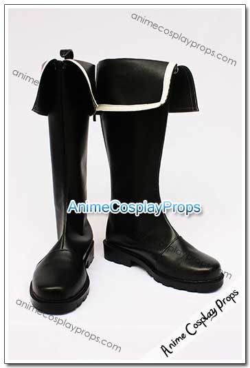 Touhou Project Reimu Hakurei Cosplay Boots 01