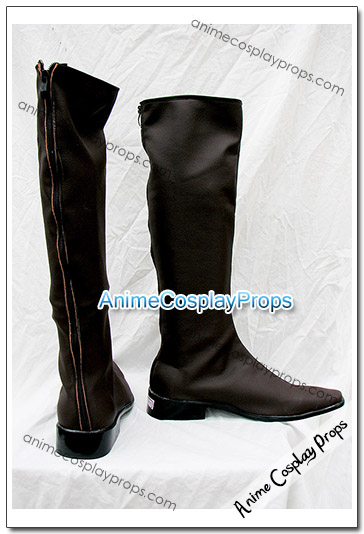 Trinity Blood Brown Cosplay Boots 01