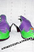 Trinity Blood Green Cosplay Boots 01