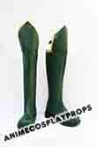 Trinity Blood Green Cosplay Boots 02