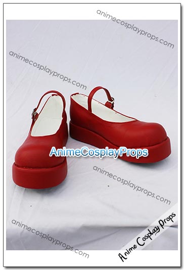 Umineko When They Cry Red Cosplay Boots 01