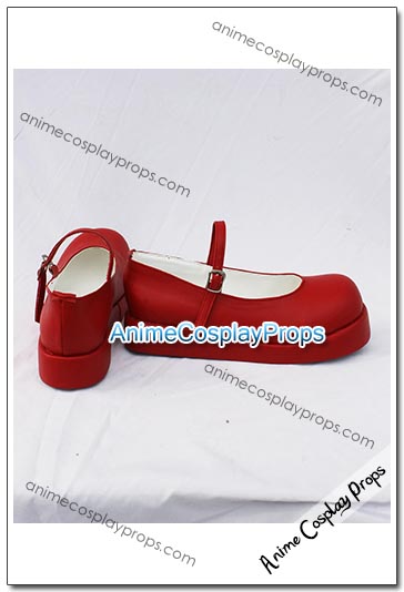 Umineko When They Cry Red Cosplay Boots 01