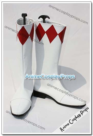 White Cosplay Boots Cosplay Boots 01