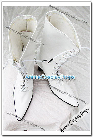 White Cosplay Boots Cosplay Boots 06