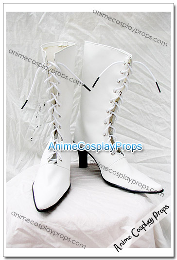White Cosplay Boots Cosplay Boots 06