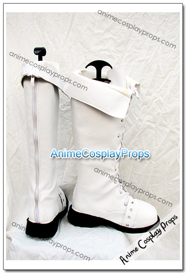 White Cosplay Boots Cosplay Boots 12