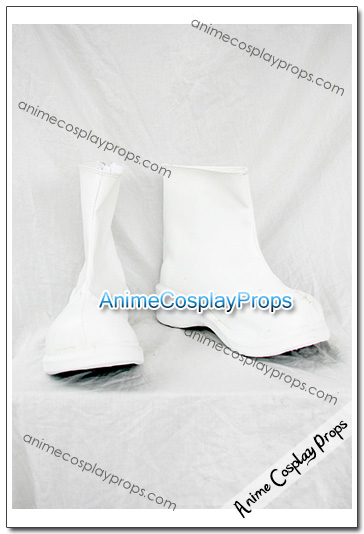 White Cosplay Shoes Cosplay Boots 01