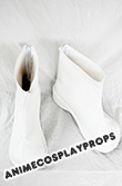 White Cosplay Shoes Cosplay Boots 01