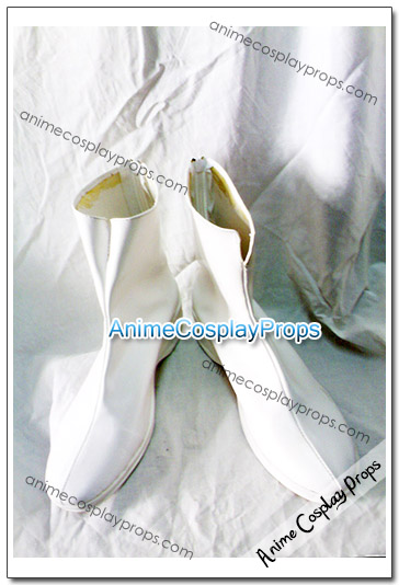 White Cosplay Shoes Cosplay Boots 04