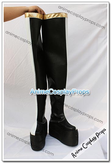 Wind Fantasy Black Cosplay Boots 01