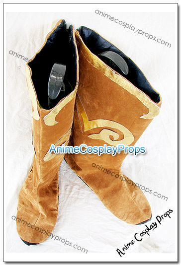 Yellow Cosplay Shoes Cosplay Boots 02
