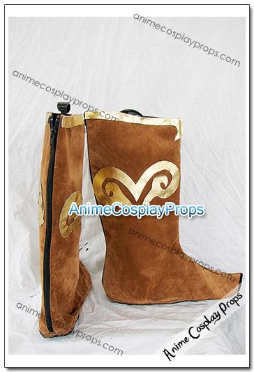 Yellow Cosplay Shoes Cosplay Boots 02