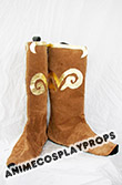 Yellow Cosplay Shoes Cosplay Boots 02