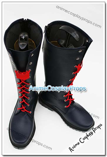 Zaregoto Series Hitoshiki Zerozaki Cosplay Boots 01