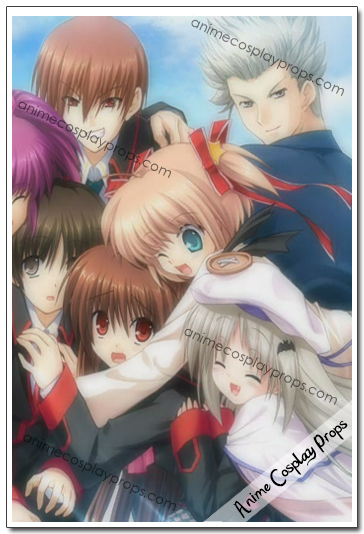 Little Busters Cosplay School Boy Uniform