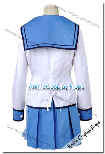 Angel Beats Cosplay School Girl Uniform
