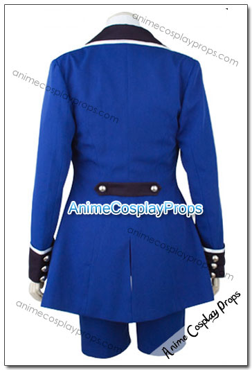 Black Butler Ciel Blue Costume