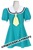 When They Cry Satoko Houjou Blue Dress