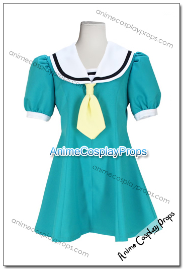 When They Cry Satoko Houjou Blue Dress