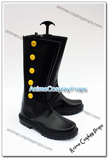 Black Butler Drocell Caines Cosplay Shoes 01