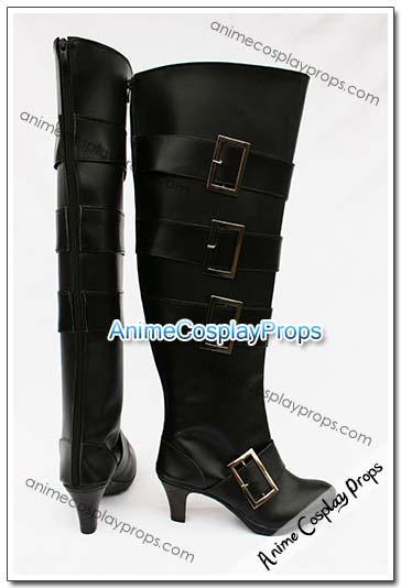 Black Butler Undertaker Cosplay Shoes 02