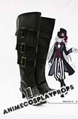 Black Butler Undertaker Cosplay Shoes 02