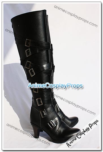 Black Butler Undertaker Cosplay Shoes 03