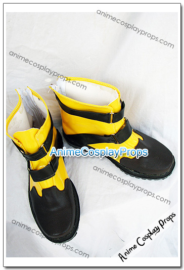Final Fantasy Yellow Cosplay Shoes 01