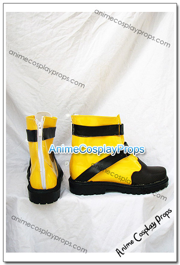 Final Fantasy Yellow Cosplay Shoes 01