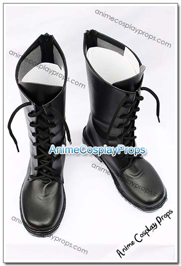 Hakuoki Hajime Saito Cosplay Shoes 01